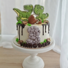 Торт с пряниками "Динозавры"